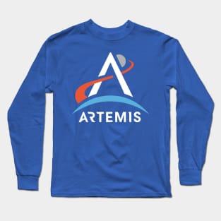 Copy of NASA Artemis missions to the moon. Long Sleeve T-Shirt